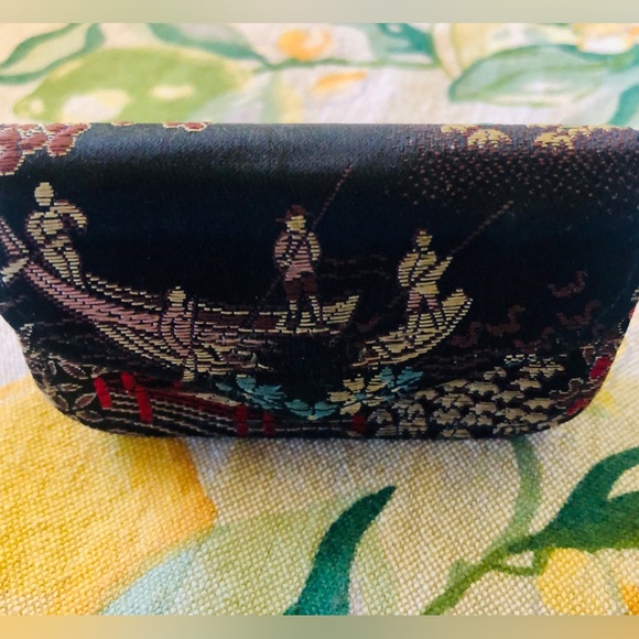 Fabulous 50s Folding Cat-eye Opera Glasses Rhinestones on Lucite - Picture 9 of 10